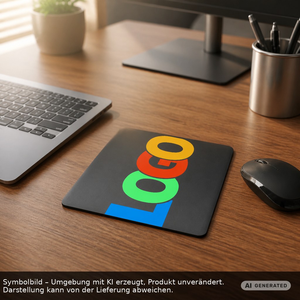 Mouse-Pad "Alpha" als Werbeartikel mit Logo bedrucken