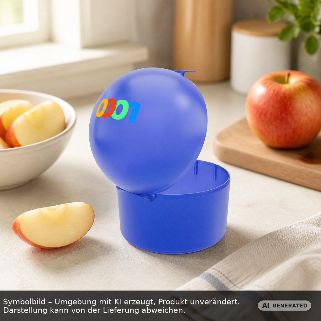 Obstdose als Werbeartikel mit Logo bedrucken