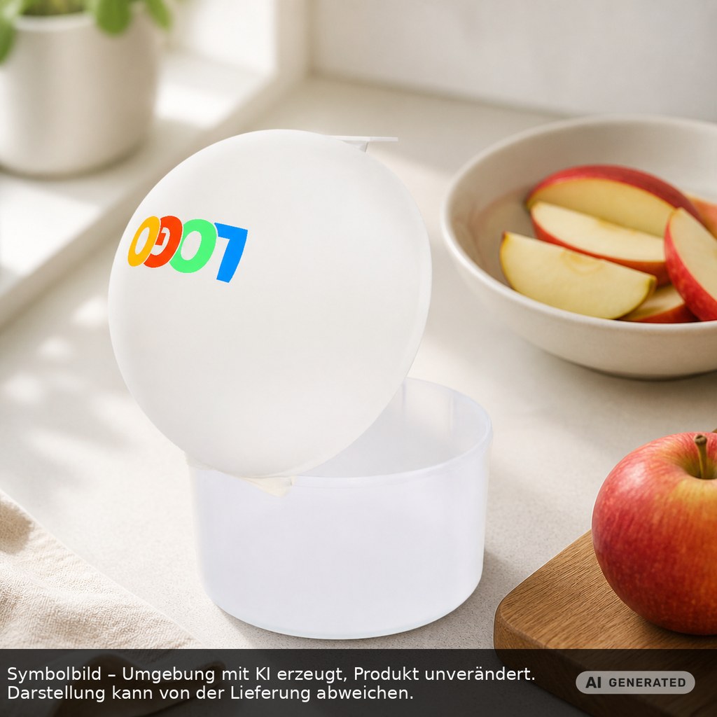 Obstdose als Werbeartikel mit Logo bedrucken