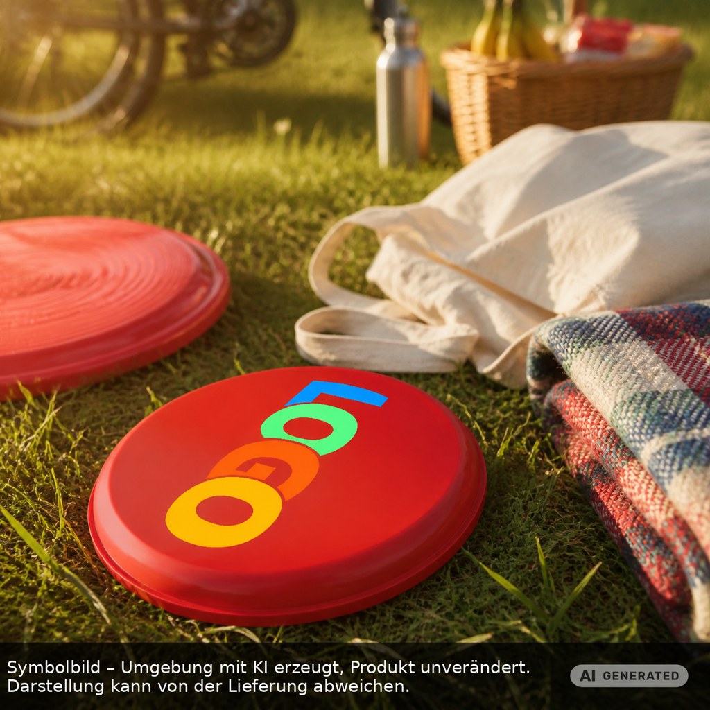 Wurfscheibe Recycling "Jupiter" als Werbeartikel mit Logo bedrucken