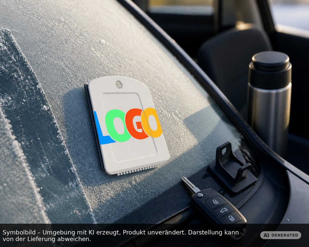 Eiskratzer "Alpha" als Werbeartikel mit Logo bedrucken