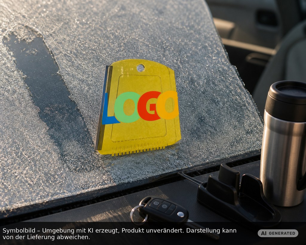 Eiskratzer "Alpha" als Werbeartikel mit Logo bedrucken