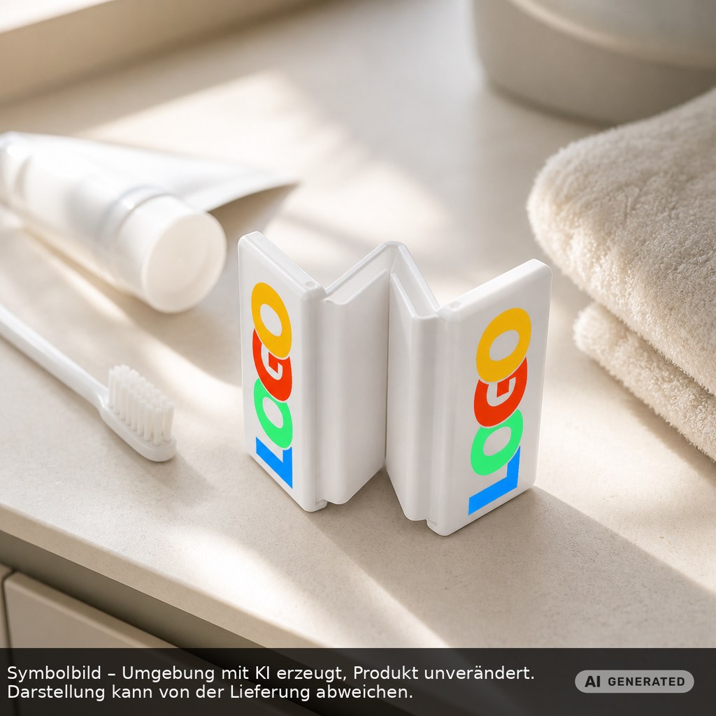 Pillendose "Beta" als Werbeartikel mit Logo bedrucken