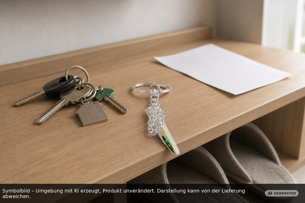 Chiphalter mit 1€-Chip "Alpha" als Werbeartikel mit Logo bedrucken