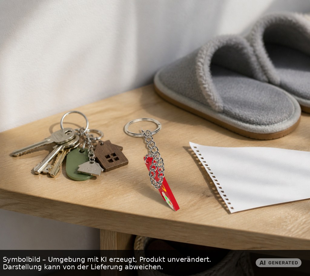 Chiphalter mit 1€-Chip "Alpha" als Werbeartikel mit Logo bedrucken