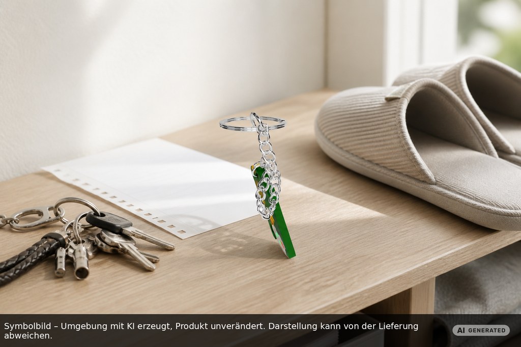 Chiphalter mit 1€-Chip "Alpha" als Werbeartikel mit Logo bedrucken