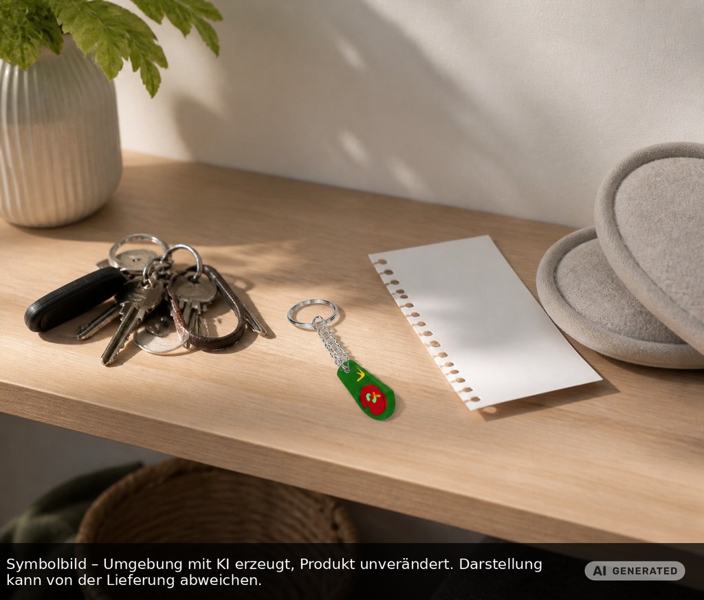 Chiphalter mit 1€-Chip "Alpha" als Werbeartikel mit Logo bedrucken
