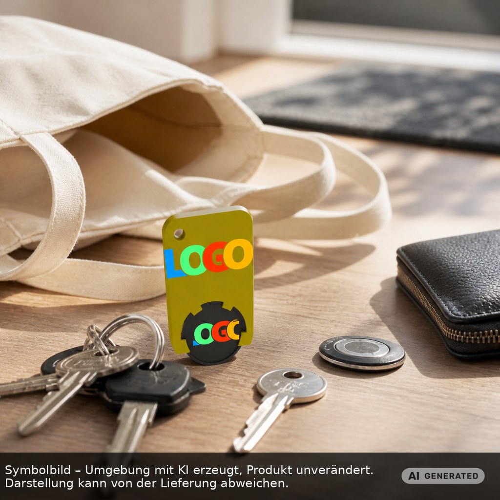 Chiphalter mit 1€-Chip "Beta" als Werbeartikel mit Logo bedrucken