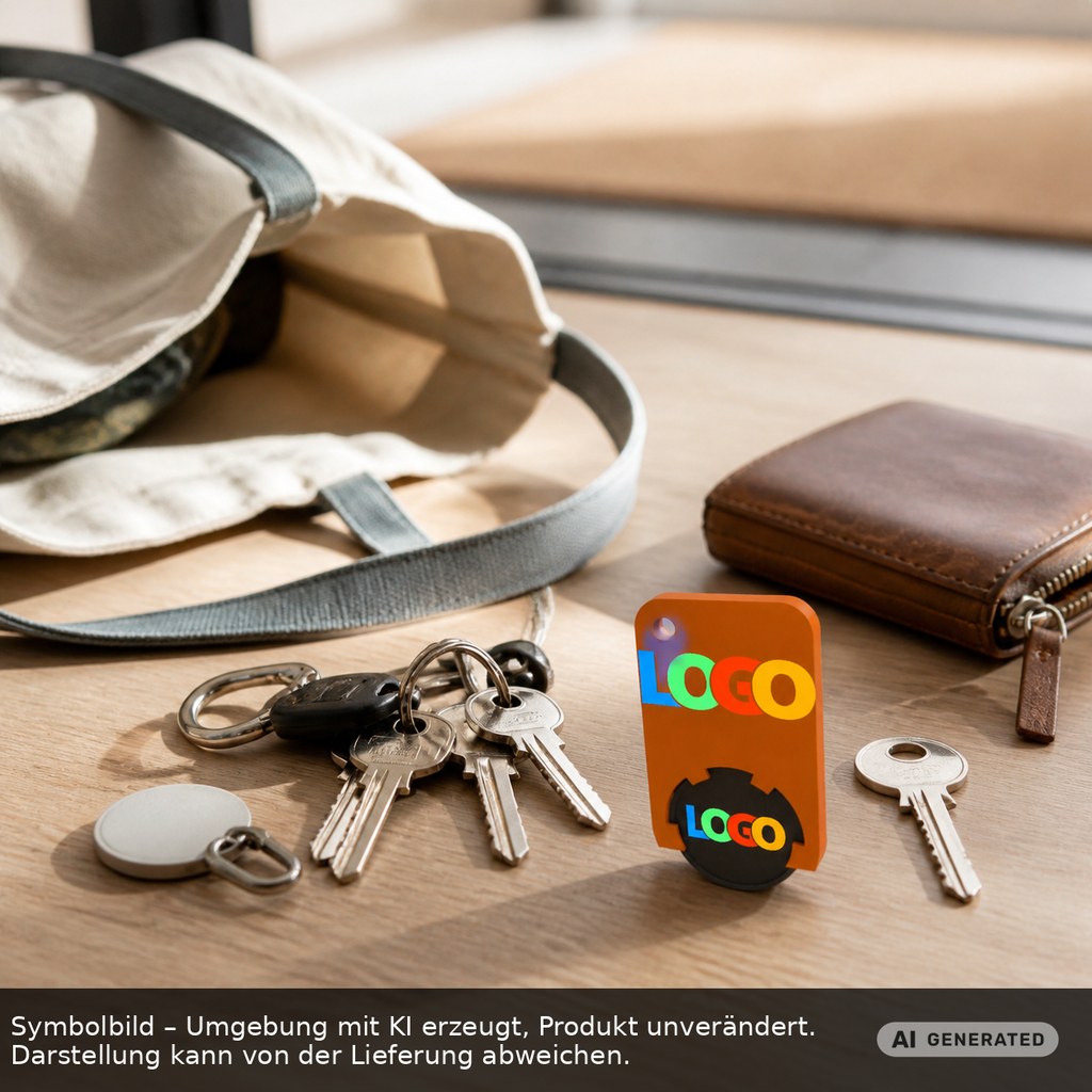 Chiphalter mit 1€-Chip "Beta" als Werbeartikel mit Logo bedrucken