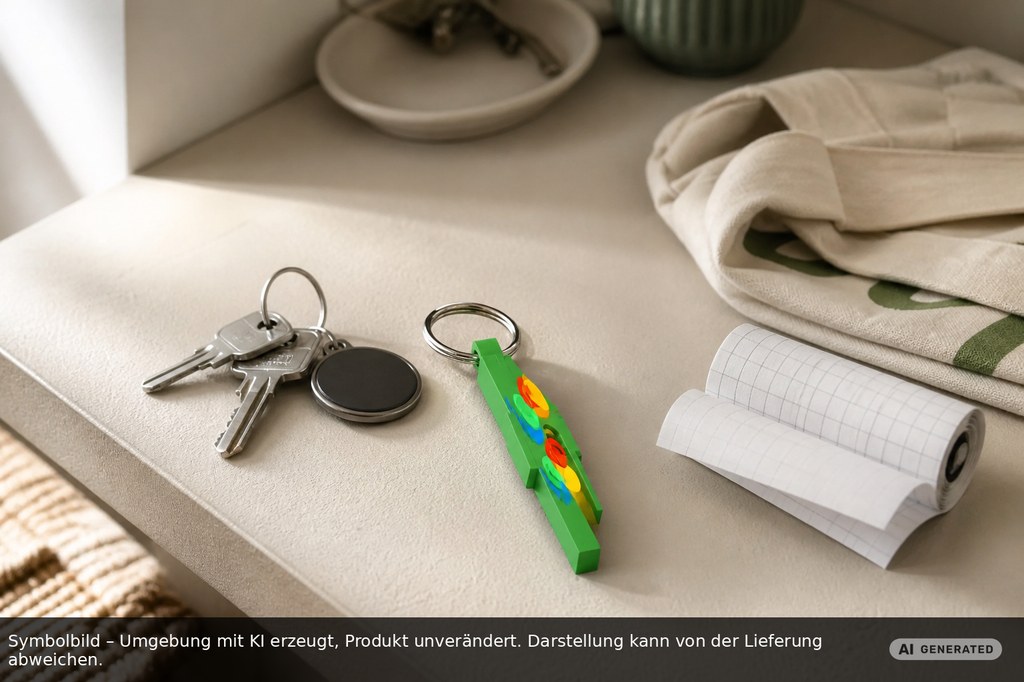 Chiphalter mit 1€-Chip "Haus" als Werbeartikel mit Logo bedrucken