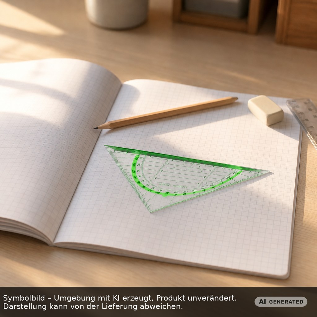 Geodreieck als Werbeartikel mit Logo bedrucken