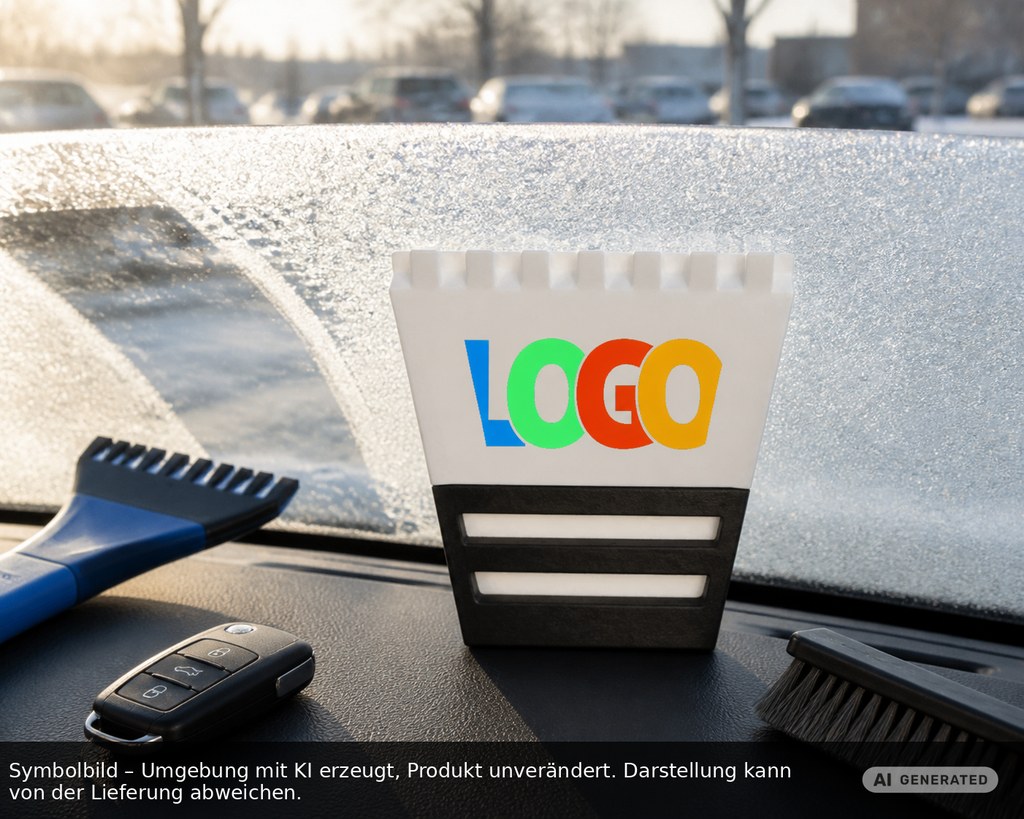 Eiskratzer und Eisbrecher als Werbeartikel mit Logo bedrucken