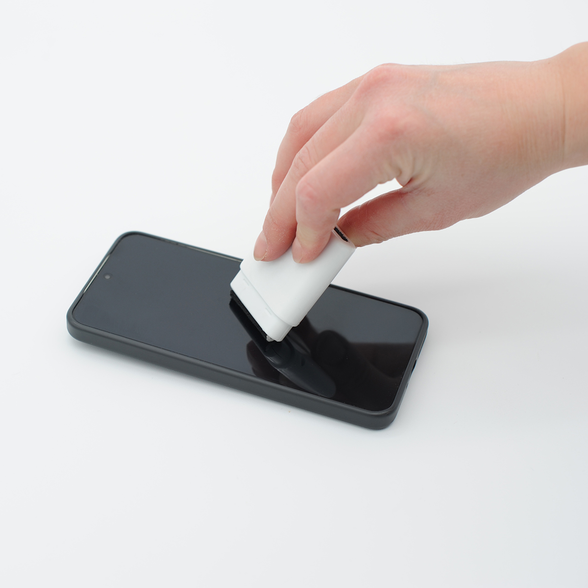 Bildschirm- und Tastaturreiniger "2 in 1" als Werbeartikel mit Logo bedrucken