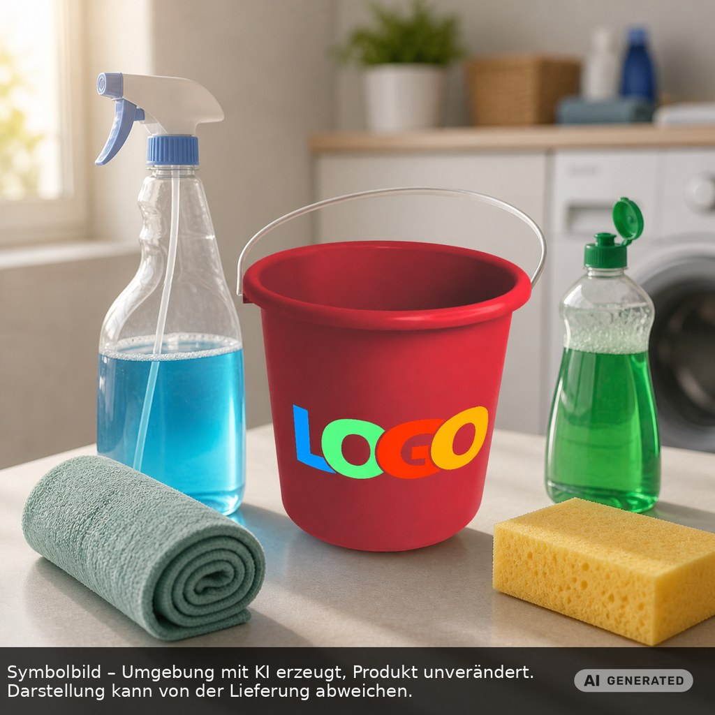 Eimer 10 l als Werbeartikel mit Logo bedrucken