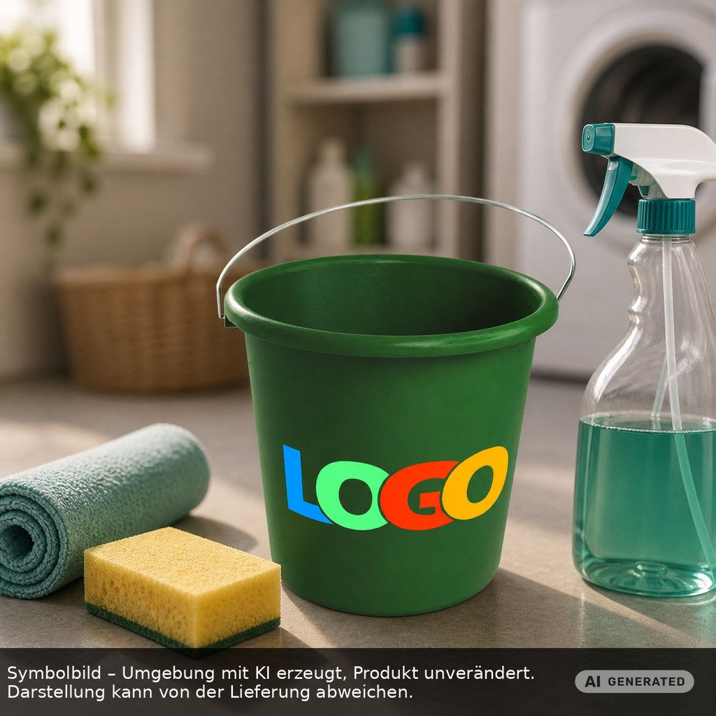 Eimer 10 l als Werbeartikel mit Logo bedrucken