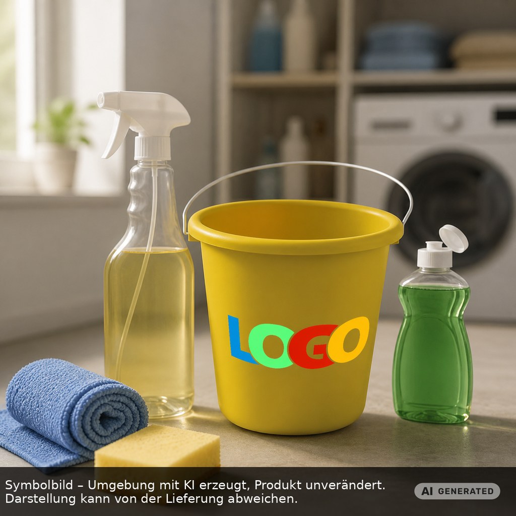 Eimer 10 l als Werbeartikel mit Logo bedrucken