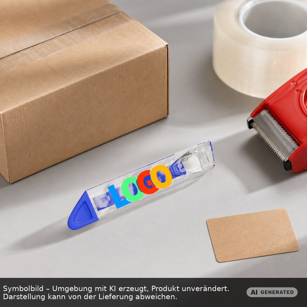 Cutter "Gamma" als Werbeartikel mit Logo bedrucken