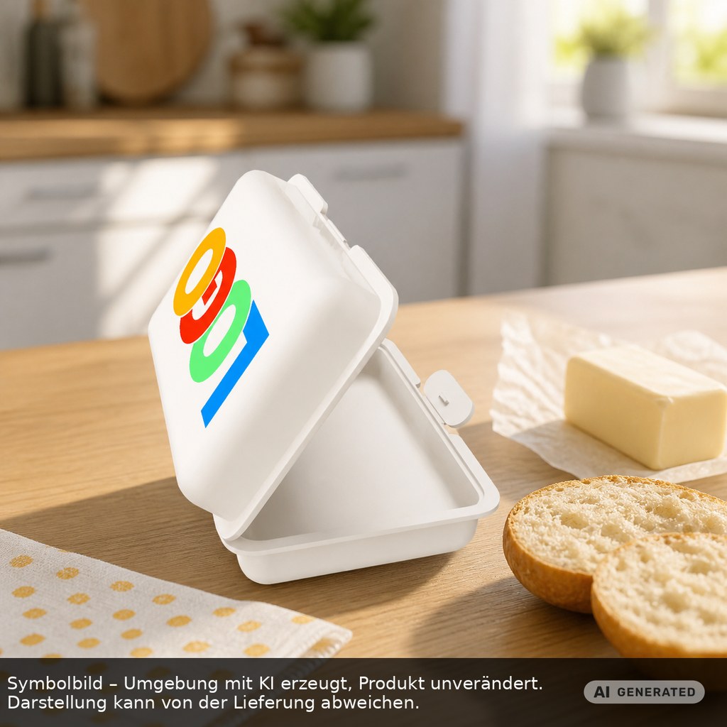Brotdose/Butterdose - EXPRESSDRUCK als Werbeartikel mit Logo bedrucken