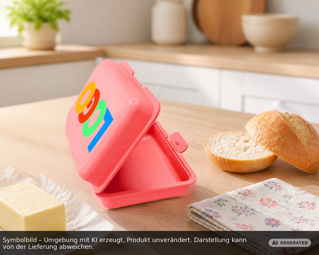 Brotdose/Butterdose - EXPRESSDRUCK als Werbeartikel mit Logo bedrucken