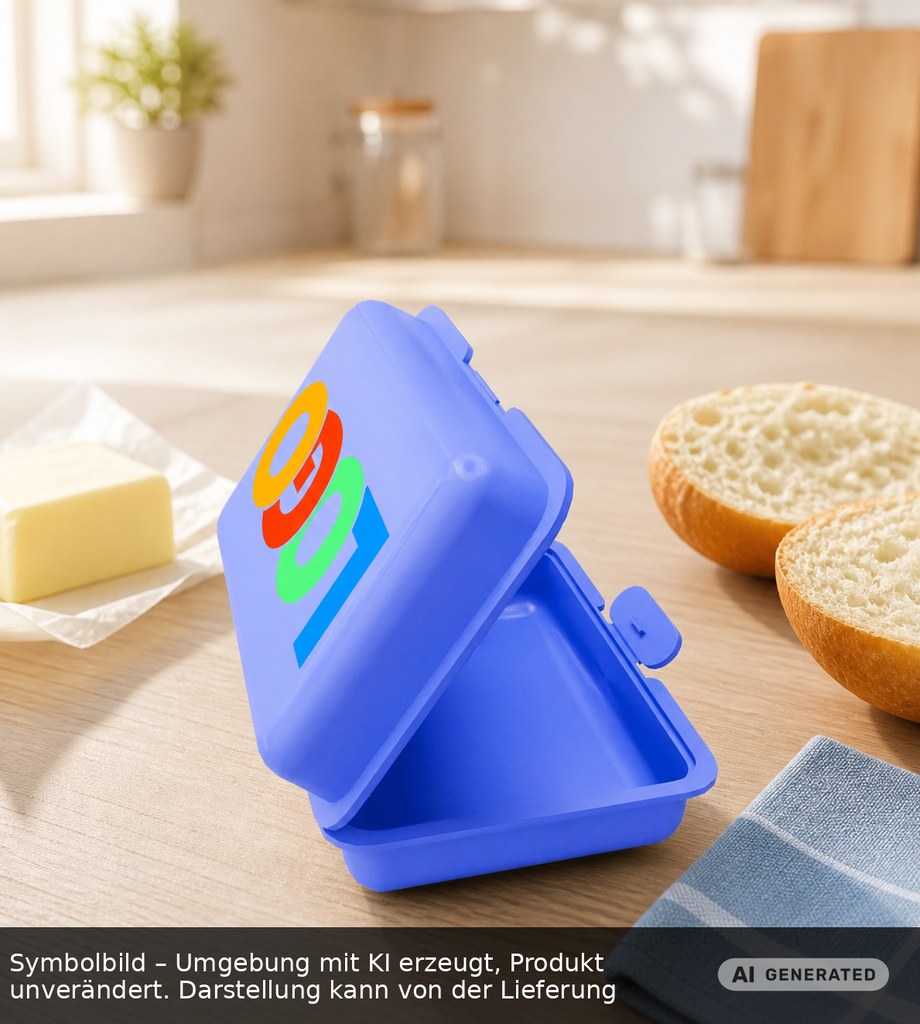 Brotdose/Butterdose - EXPRESSDRUCK als Werbeartikel mit Logo bedrucken
