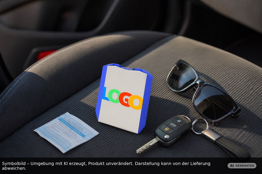 Parkscheibe "Alpha" - EXPRESSDRUCK als Werbeartikel mit Logo bedrucken